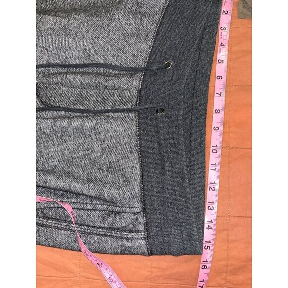 Vince Mens Gray Heather Jogger Pants M Elastic Drawstrin - Picture 8 of 11